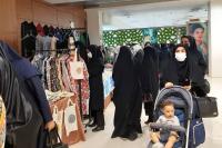 استقبال بانوان از نمایشگاه عفاف و حجاب