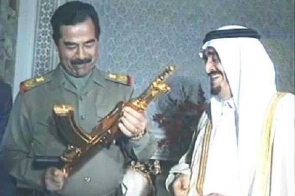 سفر صدام به عربستان