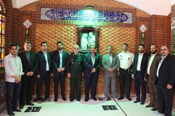 مدیرعامل موزه از دفتر شمال شرق بنیاد حفظ آثار و نشر ارزش های دفاع مقدس استان تهران بازدید کرد