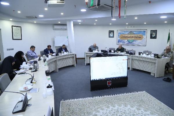 نهمین جلسه هیات مدیره انجمن علمی دفاع مقدس ایران
