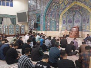 در مسجد جامع خرمشهر موزه ملی انقلاب اسلامی و دفاع مقدس برگزار شد : دوره آموزشی مداحی