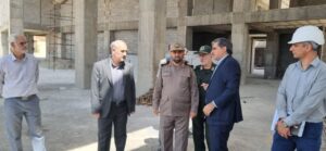 بازدید سردار امیریان از روند ساخت مرکز فرهنگی جنوب‌غرب استان تهران